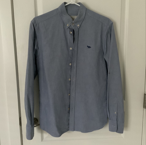 *MOVING SALE* Maison Kitsuné Men's Oxford Shirt- size FR39 - Picture 2 of 8